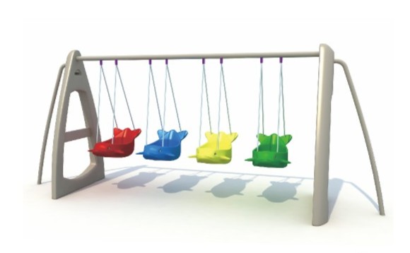 Baby swing Malaysia – outdoor safe toddler swing with secure seat for playground