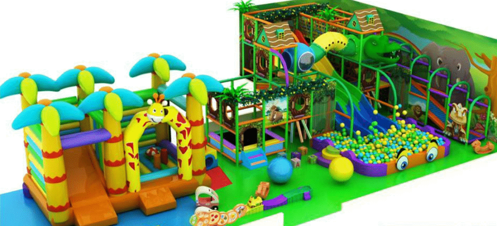 Wall games interactive indoor playground — permainan dinding edukatif untuk kids