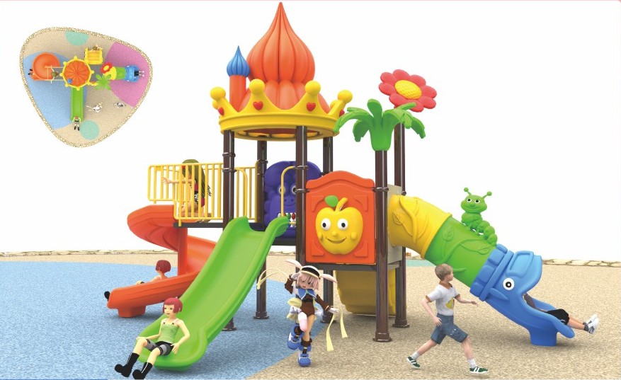 Outdoor playground housing area Malaysia – complete installation project