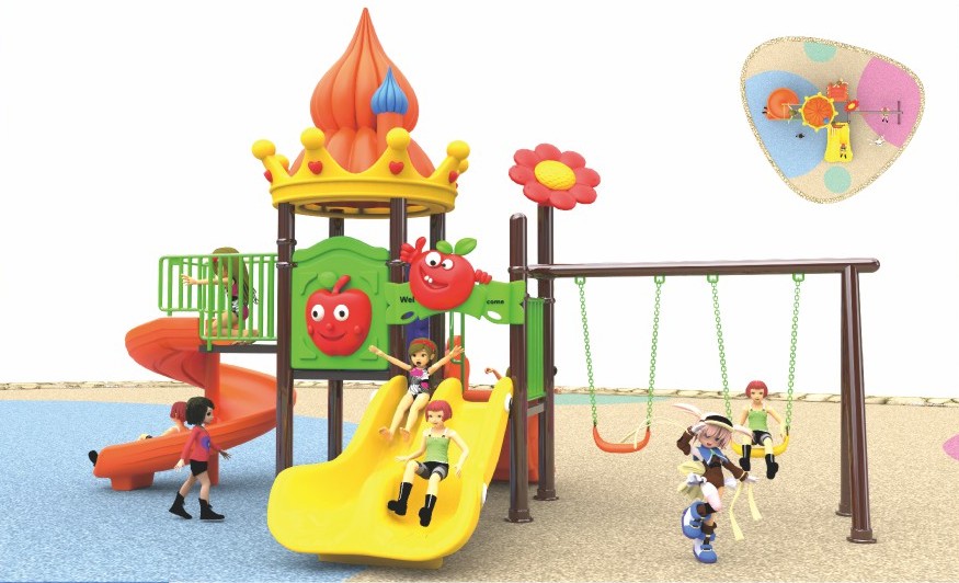 Outdoor slide and tower playground Malaysia – UV resistant materials