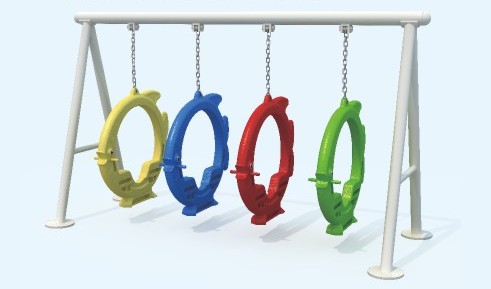 Outdoor swing for housing area Malaysia tahan cuaca