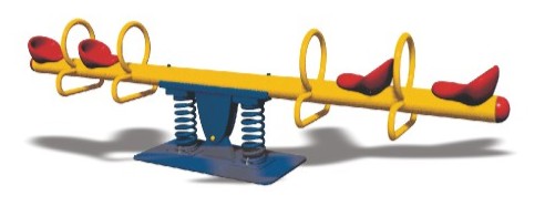Safe design seesaw Malaysia for school & park